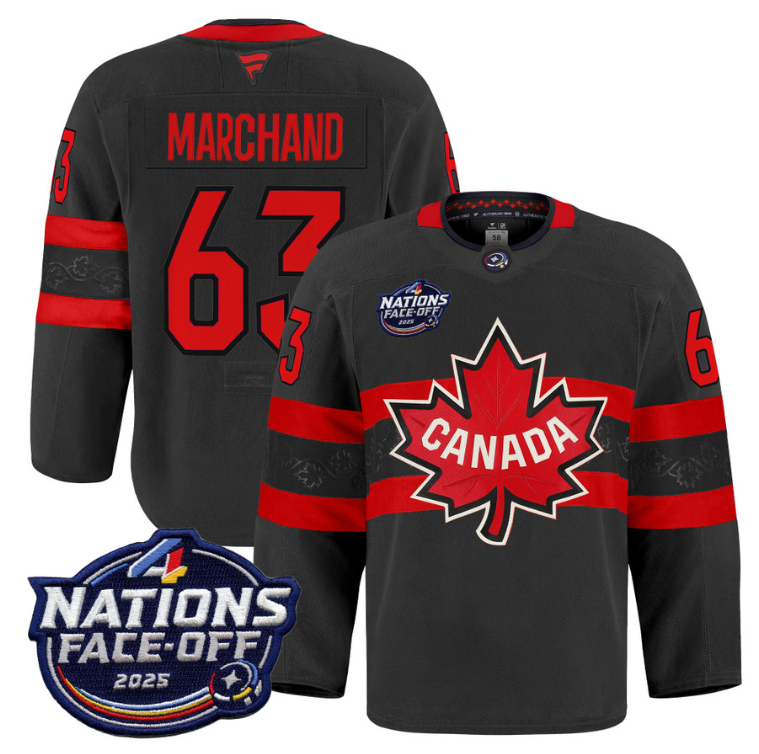 Men Brayden Point Jersey #21 Canada 4 Nations Face-Off 2025 Pro Stitched