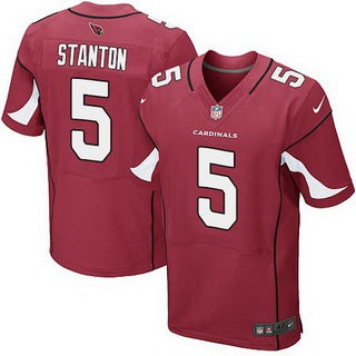 Mens Arizona Cardinals 5 Drew Stanton Red Team Color Nfl Nike Elite Jersey