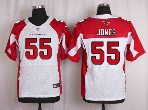 Mens Arizona Cardinals 55 Chandler Jones White Road Nfl Nike Elite Jersey
