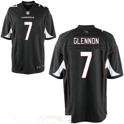 Mens Arizona Cardinals 7 Mike Glennon Black Alternate Stitched Nfl Nike Game Jersey