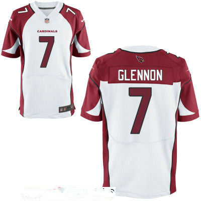 Mens Arizona Cardinals 7 Mike Glennon White Road Stitched Nfl Nike Elite Jersey