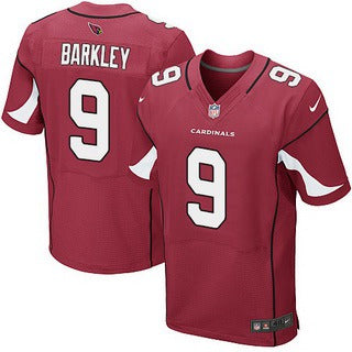 Mens Arizona Cardinals 9 Matt Barkley Red Team Color Nfl Nike Elite Jersey