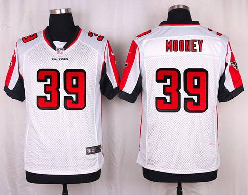 Mens Atlanta Falcons 39 Collin Mooney White Road Nfl Nike Elite Jersey