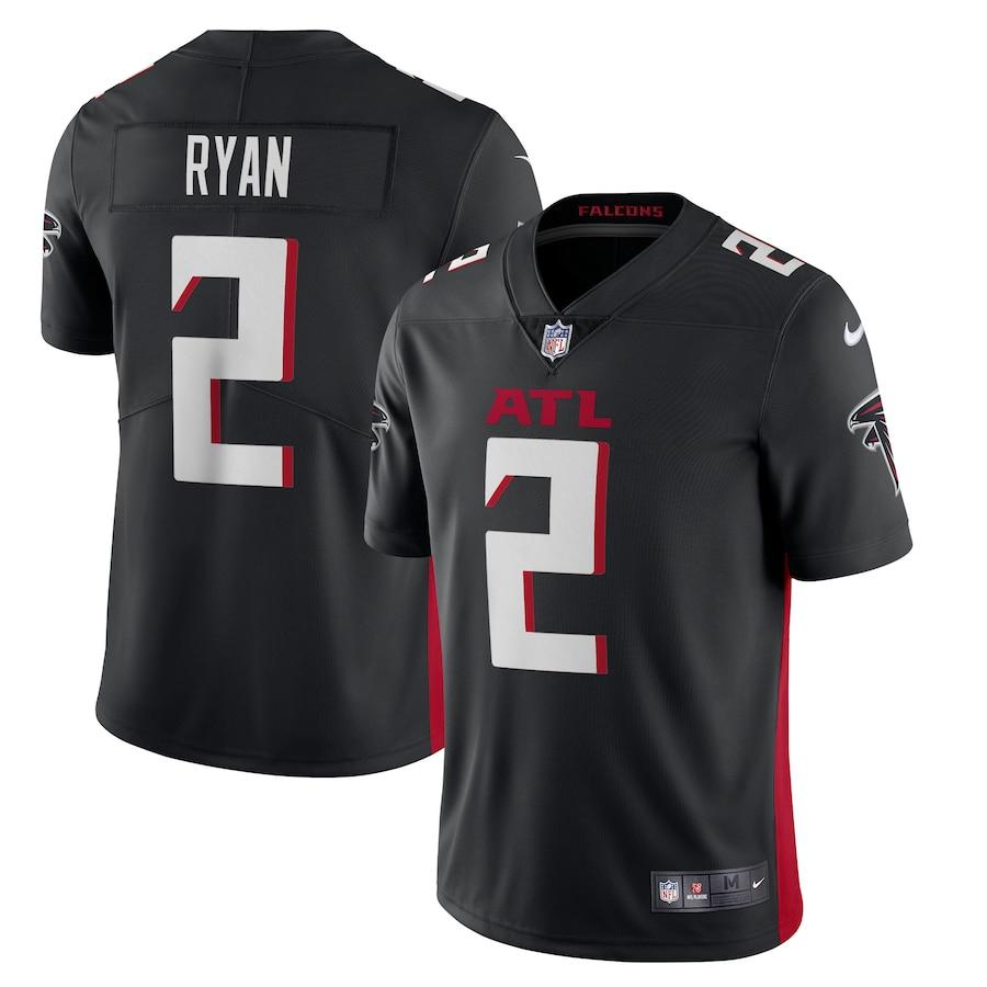 Mens Atlanta Falcons Matt Ryan Nike Black Vapor Limited Jersey