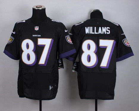 Mens Baltimore Ravens 87 Maxx Williams 2013 Nike Black Elite Jersey
