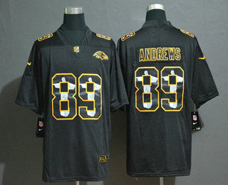 Mens Baltimore Ravens 89 Mark Andrews Jesus Faith Black Vapor Untouchable Stitched Nfl Nike Limited Jersey