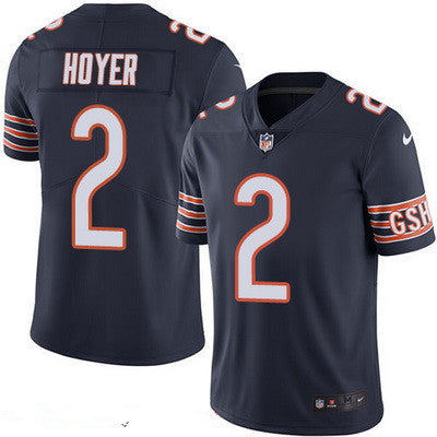 Mens Chicago Bears 2 Brian Hoyer Navy Blue 2016 Color Rush Stitched Nfl Nike Limited Jersey
