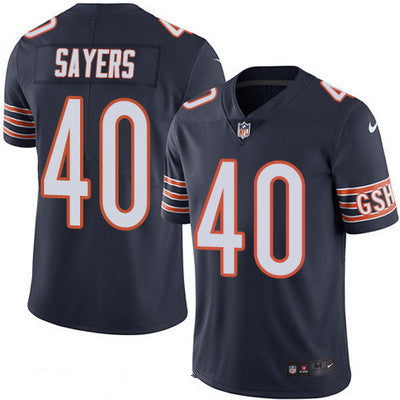 Mens Chicago Bears 40 Gale Sayers Navy Blue 2016 Color Rush Stitched Nfl Nike Limited Jersey