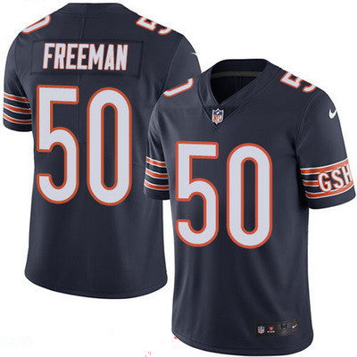 Mens Chicago Bears 50 Jerrell Freeman Navy Blue 2016 Color Rush Stitched Nfl Nike Limited Jersey