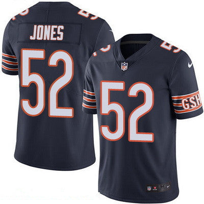 Mens Chicago Bears 52 Christian Jones Navy Blue 2016 Color Rush Stitched Nfl Nike Limited Jersey