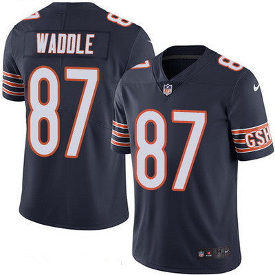 Mens Chicago Bears 87 Tom Waddle Navy Blue 2016 Color Rush Stitched Nfl Nike Limited Jersey
