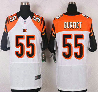 Mens Cincinnati Bengals 55 Vontaze Burfict White Road Nfl Nike Elite Jersey