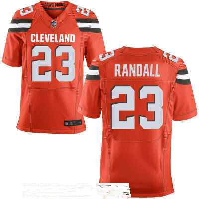 Mens Cleveland Browns 23 Damarious Randall Orange Alternate Stitched Nfl Nike Elite Jersey