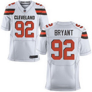 Mens Cleveland Browns 92 Desmond Bryant White Road 2015 Nfl Nike Elite Jersey