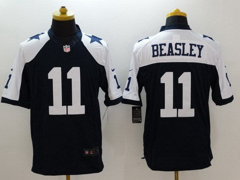Mens Dallas Cowboys 11 Cole Beasley Navy Blue Thanksgiving Alternate Nfl Nike Limited Jersey