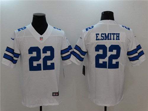 Mens Dallas Cowboys 22 Emmitt Smith White 2017 Vapor Untouchable Stitched Nfl Nike Limited Jersey