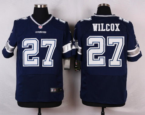 Mens Dallas Cowboys 27 J J Wilcox Navy Blue Team Color Nfl Nike Elite Jersey