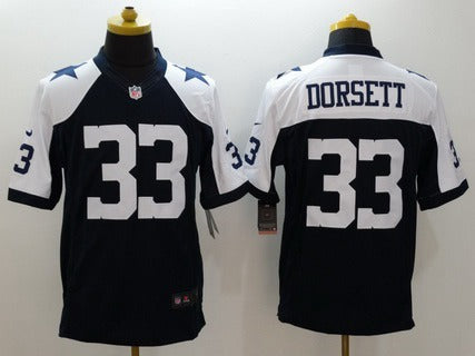 Mens Dallas Cowboys 33 Tony Dorsett Navy Blue Thanksgiving Alternate Nfl Nike Limited Jersey