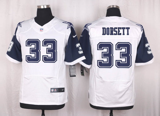 Mens Dallas Cowboys 33 Tony Dorsett Nike White Color Rush 2015 Nfl Elite Jersey