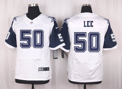 Mens Dallas Cowboys 50 Sean Lee Nike White Color Rush 2015 Nfl Elite Jersey
