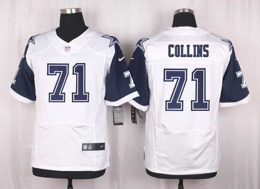 Mens Dallas Cowboys 71 Lael Collins Nike White Color Rush 2015 Nfl Elite Jersey