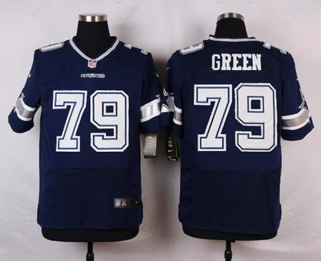 Mens Dallas Cowboys 79 Chaz Green Navy Blue Team Color Nfl Nike Elite Jersey