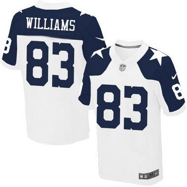 Mens Dallas Cowboys 83 Terrance Williams White Thanksgiving Alternate Nfl Nike Elite Jersey