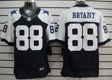 Mens Dallas Cowboys 88 Dez Bryant Navy Blue Thanksgiving Alternate Nfl Nike Elite Jersey