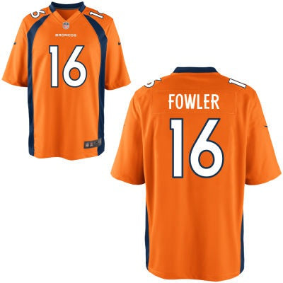 Mens Denver Broncos 16 Bennie Fowler Orange Team Color Nfl Nike Elite Jersey