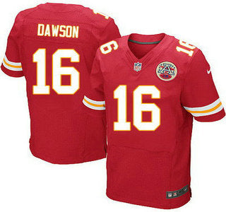 Mens Kansas City Chiefs 16 Len Dawson Red Team Color Nfl Nike Elite Jersey
