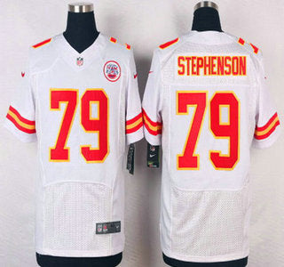 Mens Kansas City Chiefs 79 Donald Stephenson White Road Nfl Nike Elite Jersey