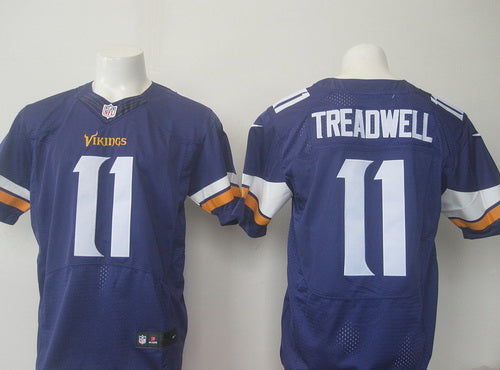 Mens Minnesota Vikings 11 Laquon Treadwell Purple Team Color Nfl Nike Elite Jersey