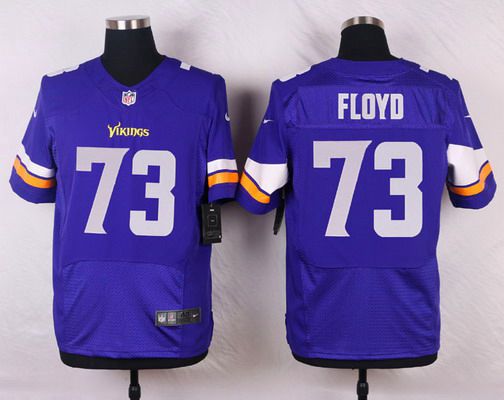 Mens Minnesota Vikings 73 Sharrif Floyd Purple Team Color Nfl Nike Elite Jersey