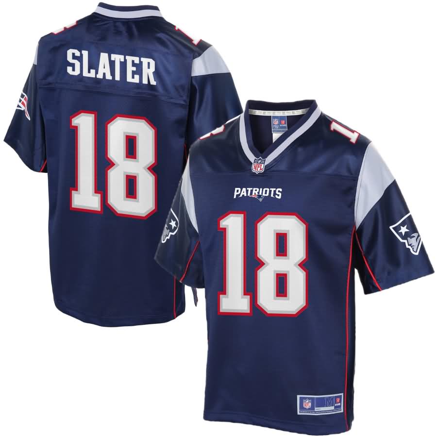 Mens New England Patriots Matthew Slater Nfl Pro Line Navy Team Color Jersey