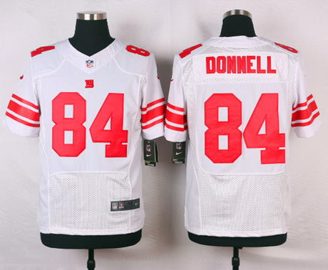 Mens New York Giants 84 Larry Donnell White Road Nfl Nike Elite Jersey