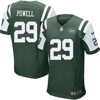 Mens New York Jets 29 Bilal Powell Green Team Color Nfl Nike Elite Jersey