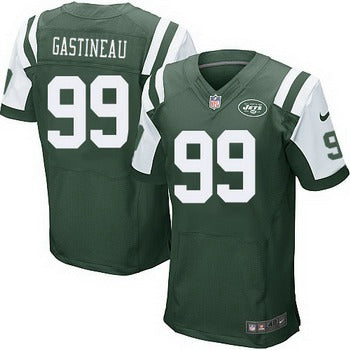 Mens New York Jets 99 Mark Gastineau Green Team Color Nfl Nike Elite Jersey
