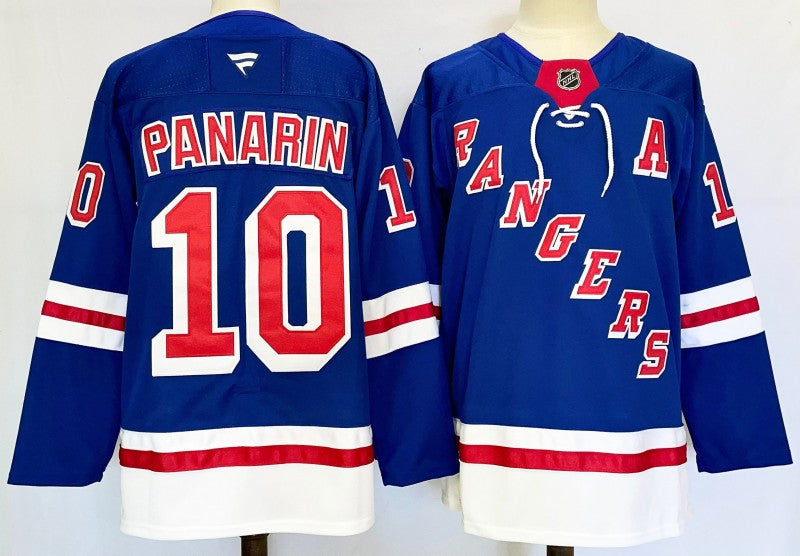 Men's New York Rangers #10 Artemi Panarin Jersey Stitched