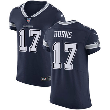 Mens Nike Dallas Cowboys 17 Allen Hurns Navy Blue Team Color Stitched Nfl Vapor Untouchable Elite Jersey