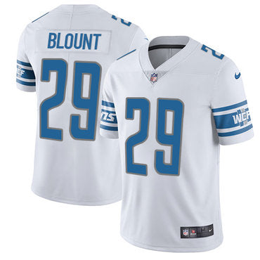 Mens Nike Detroit Lions 29 Legarrette Blount White Stitched Nfl Vapor Untouchable Limited Jersey