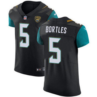 Mens Nike Jacksonville Jaguars 5 Blake Bortles Black Alternate Stitched Nfl Vapor Untouchable Elite Jersey