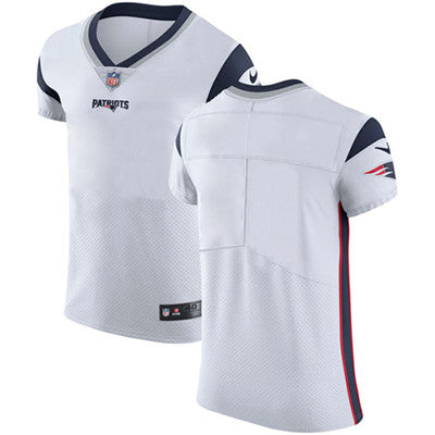 Mens Nike New England Patriots Blank White Stitched Nfl Vapor Untouchable Elite Jersey