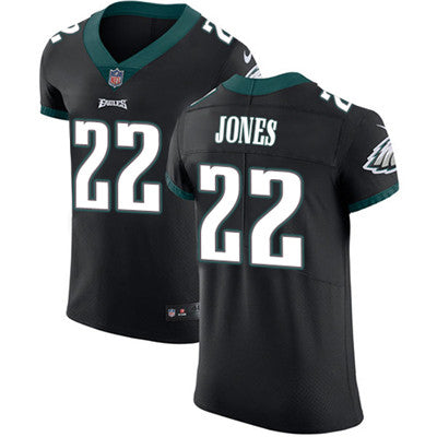 Mens Nike Philadelphia Eagles 22 Sidney Jones Black Alternate Stitched Nfl Vapor Untouchable Elite Jersey