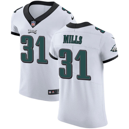 Mens Nike Philadelphia Eagles 31 Jalen Mills White Stitched Nfl Vapor Untouchable Elite Jersey