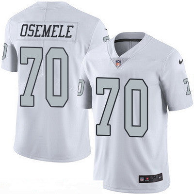 Mens Oakland Raiders 70 Kelechi Osemele White 2016 Color Rush Stitched Nfl Nike Limited Jersey