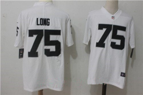 Mens Oakland Raiders 75 Howie Long White 2017 Vapor Untouchable Stitched Nfl Nike Limited Jersey
