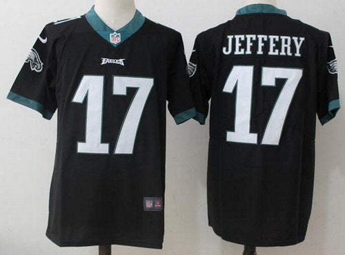 Mens Philadelphia Eagles 17 Alshon Jeffery Black 2016 Color Rush Stitched Nfl Nike Limited Jersey