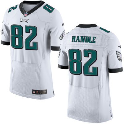 Mens Philadelphia Eagles 82 Rueben Randle White Road Nfl Nike Elite Jersey