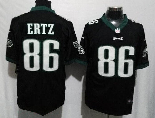 Mens Philadelphia Eagles 86 Zach Ertz Black Alternate Stitched Nfl Nike Game Jersey