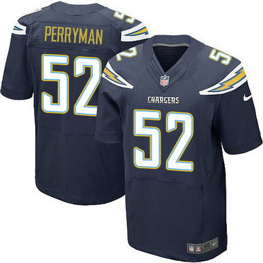 Mens San Diego Chargers 52 Denzel Perryman Navy Blue Team Color Nfl Nike Elite Jersey